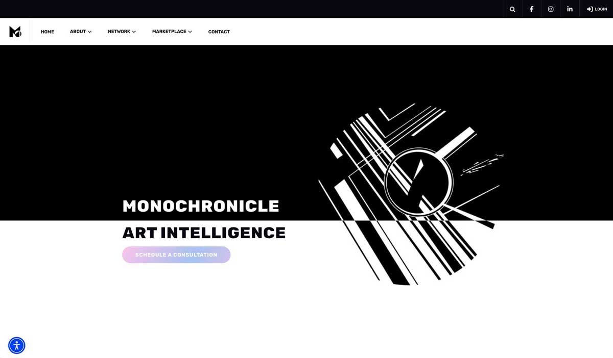 Monochronicle project screenshot