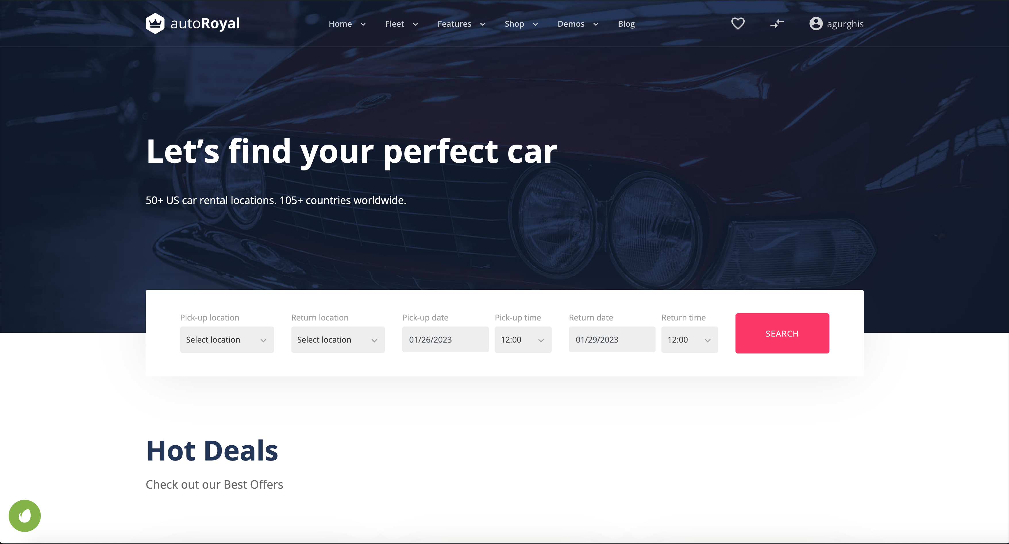 autoRoyal - Automotive WordPress Theme